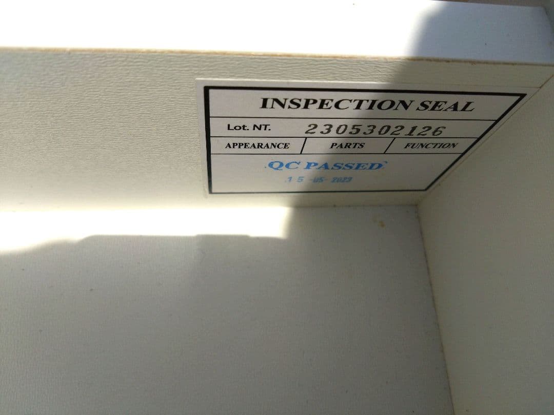 C*o様 ホワイト キッチンカウンター エトナ90CT　ニトリ