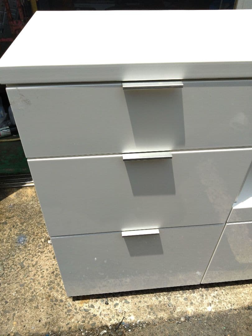 C*o様 ホワイト キッチンカウンター エトナ90CT　ニトリ