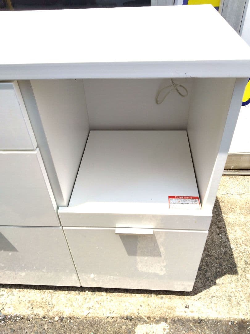 C*o様 ホワイト キッチンカウンター エトナ90CT　ニトリ