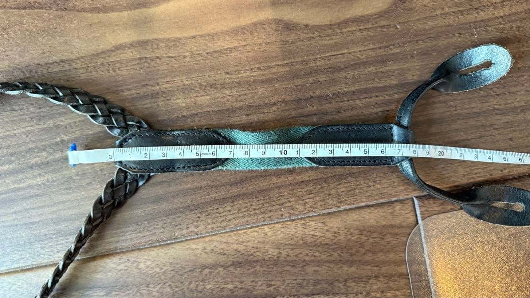 ラルフローレン　レザーサスペンダー　英国製