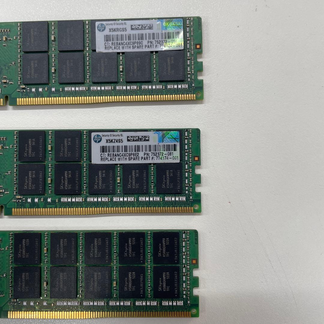 SKhynix KOREA 4Rx4 PC4 32gb×3枚　メモリ