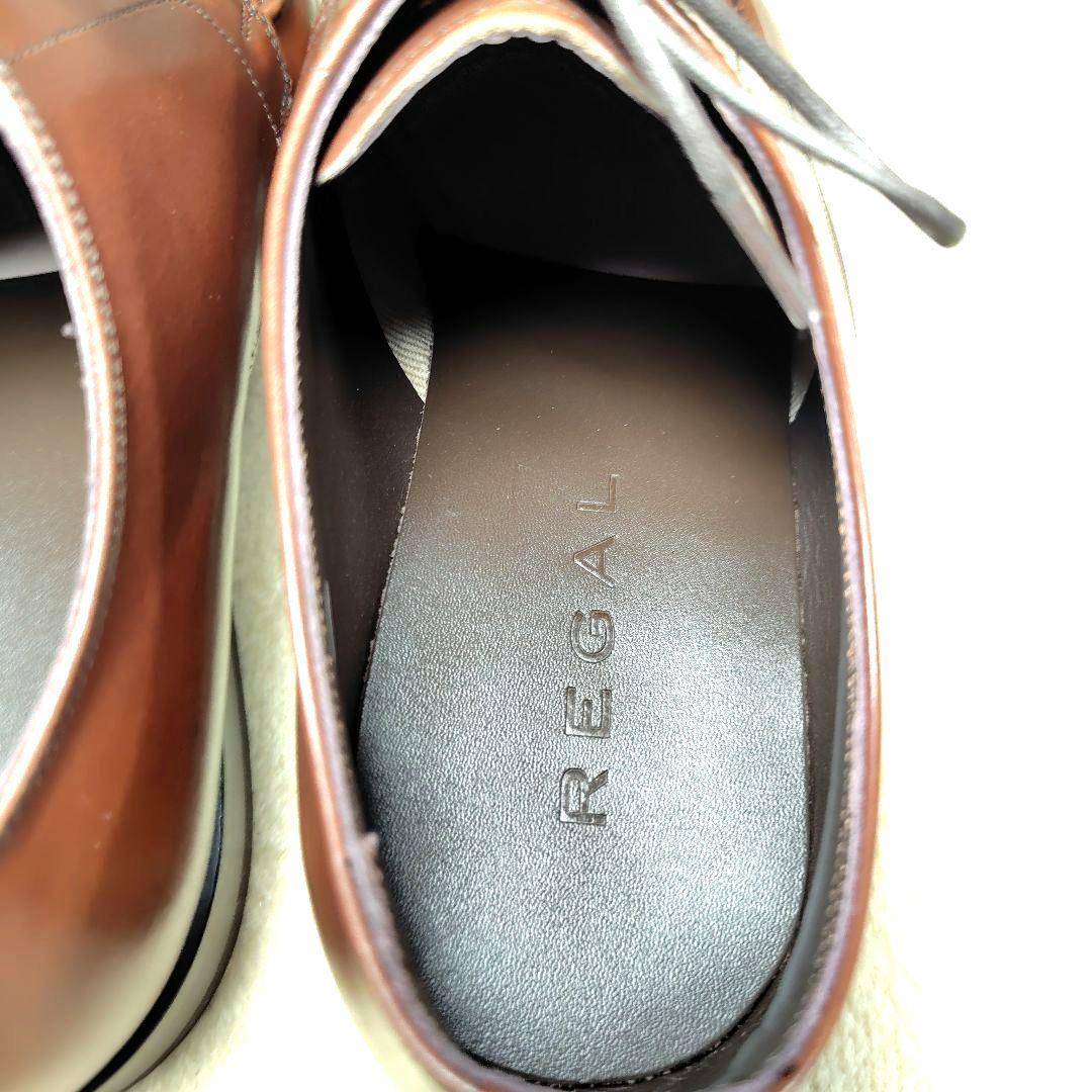 新品未使用 リーガル ビジネスシューズ ドレスシューズ Uチップ Y818 25