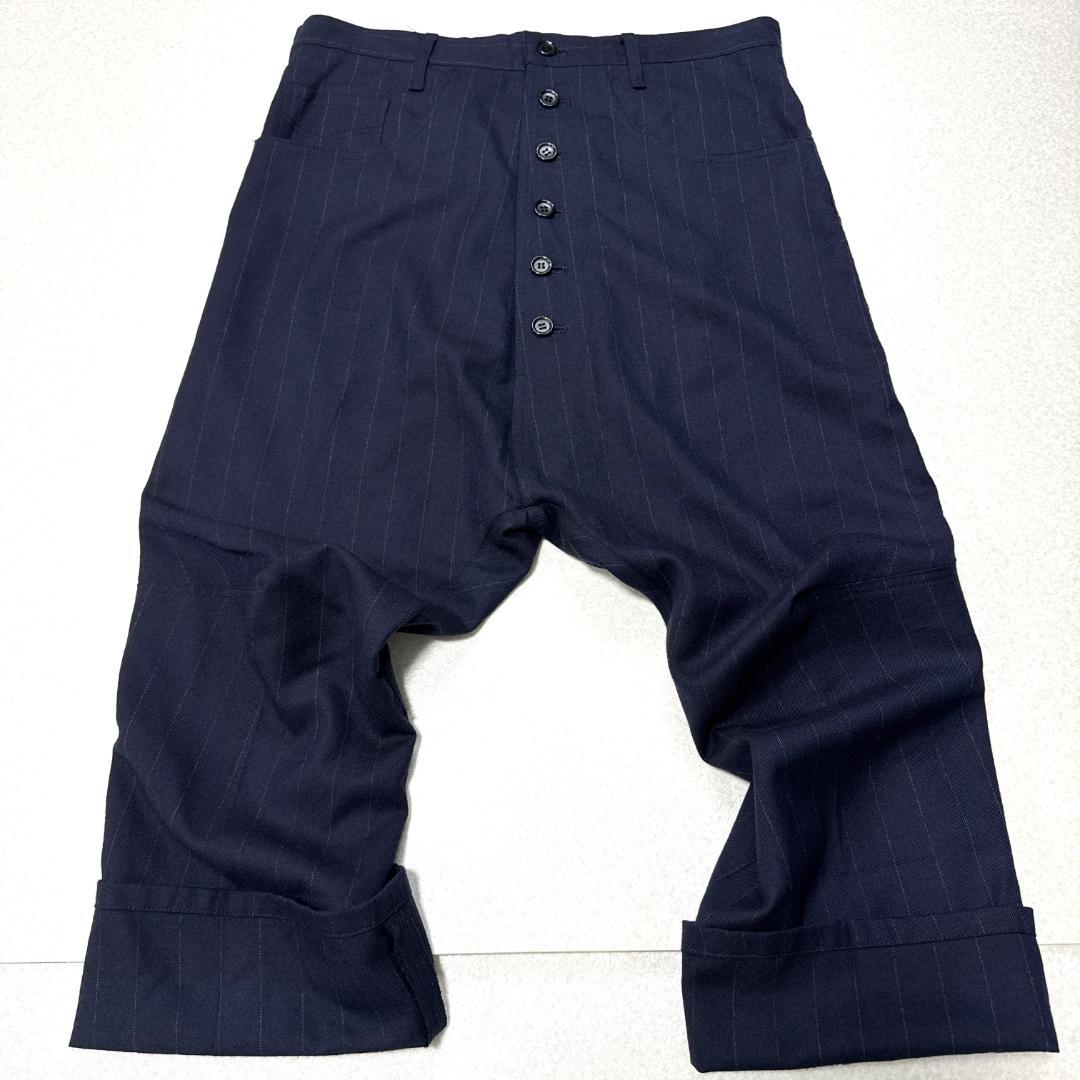 クリストファーネメス NEMETH ウールギャバジン トラウザーズ 立体パンツM