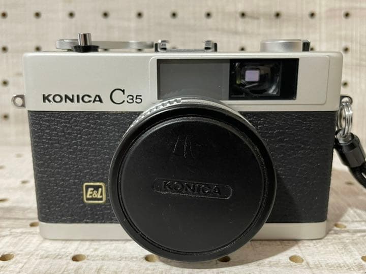Konica C35 E&L 小型フィルムカメラ　露出計他完動