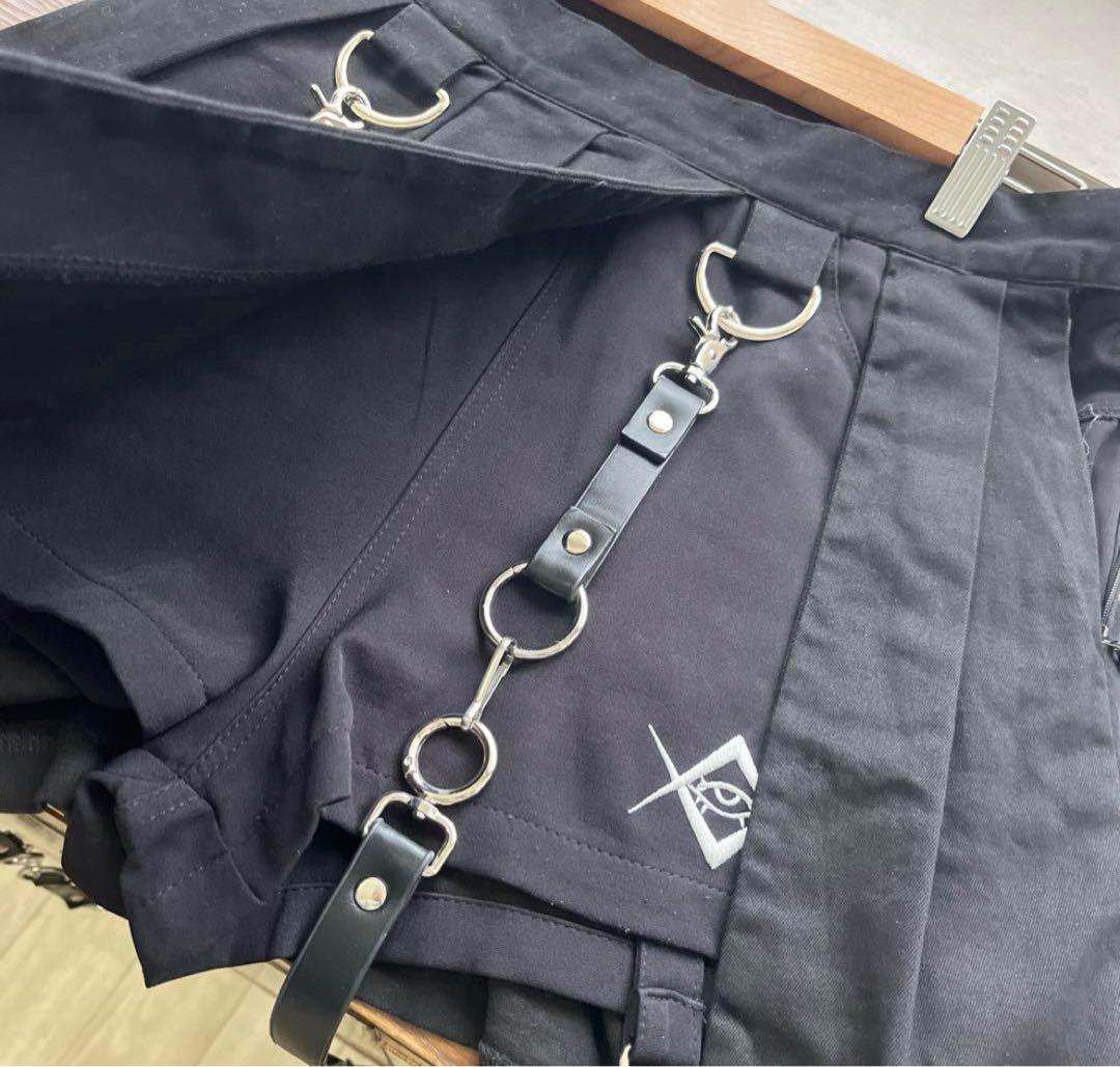 レフレム レッグカバー付きレイヤードデニムショーパン 最安値