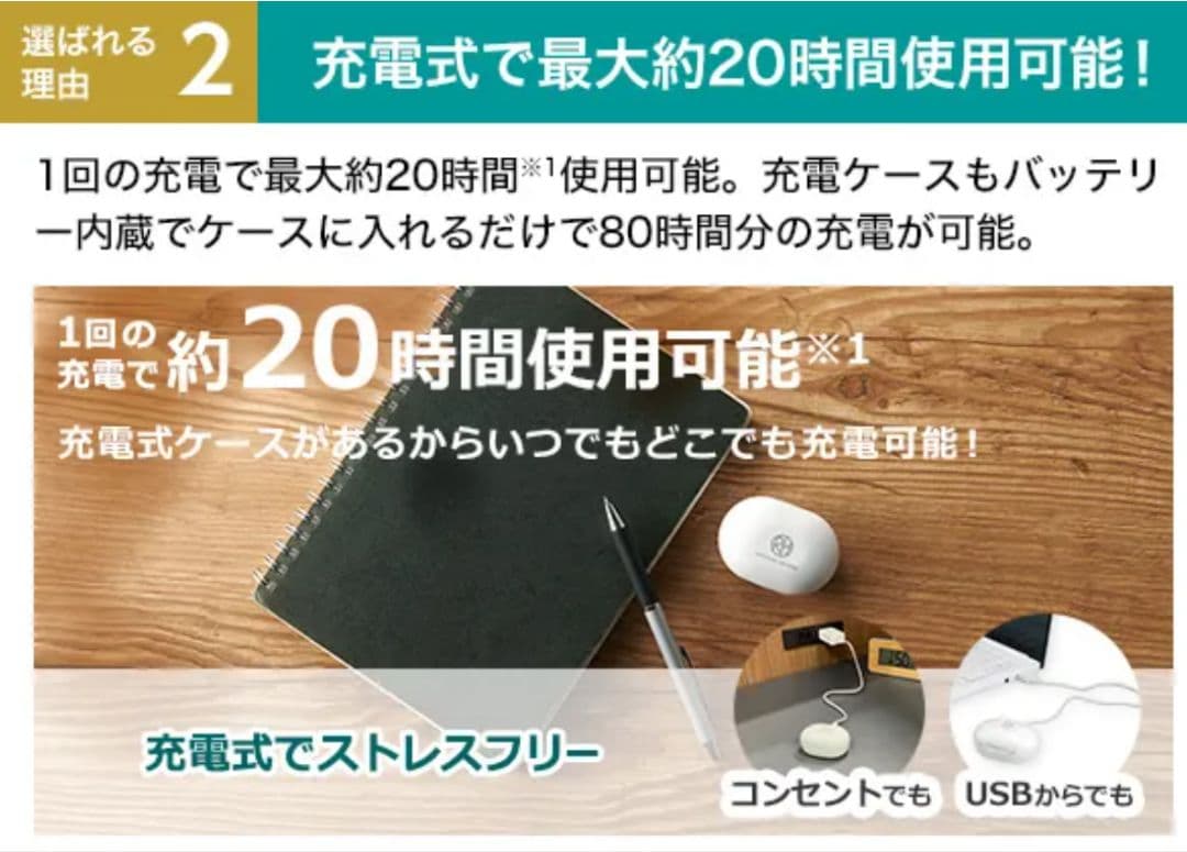 楽ちんヒアリング 耳穴型 集音 RA-SABG1 ショップジャパン