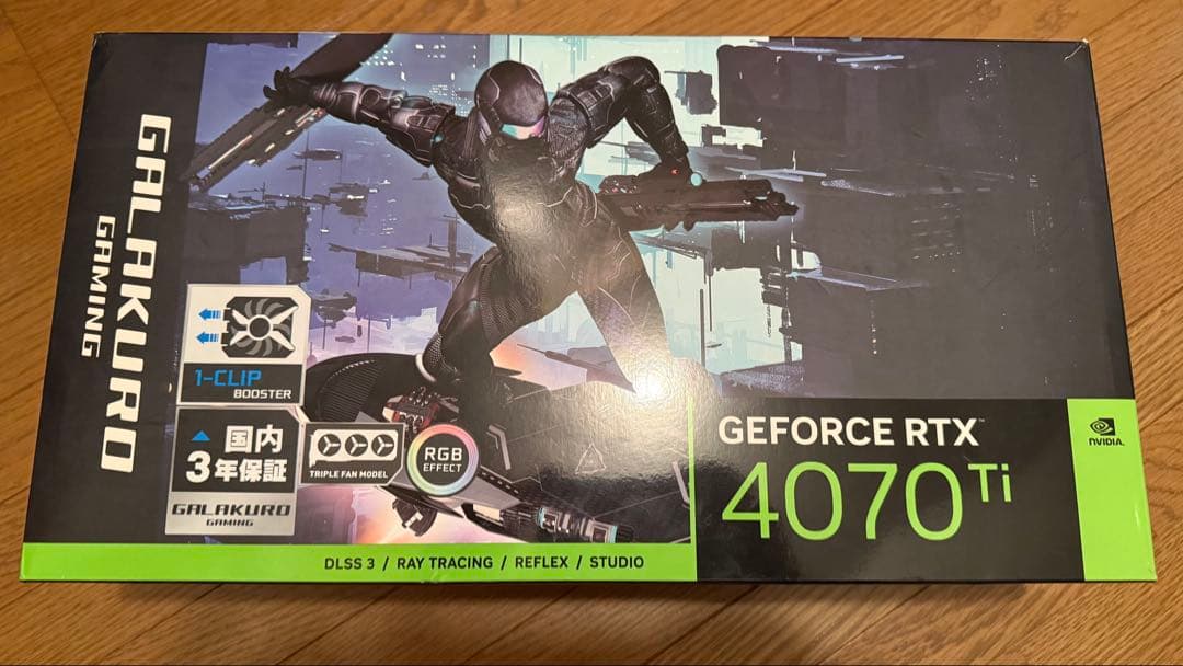 玄人志向　NVIDIA GeForce RTX 4070 Ti