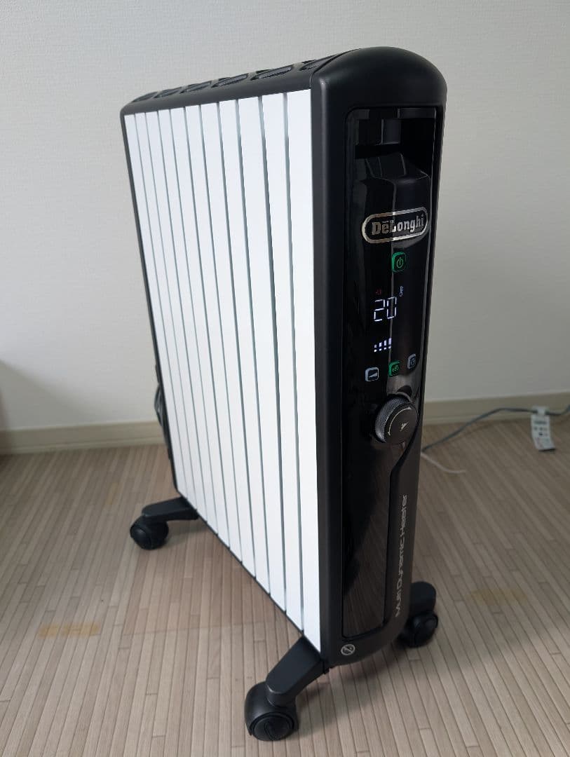【美品】　デロンギ　マルチダイナミックヒーター　MDHU15-BK リモコン付き