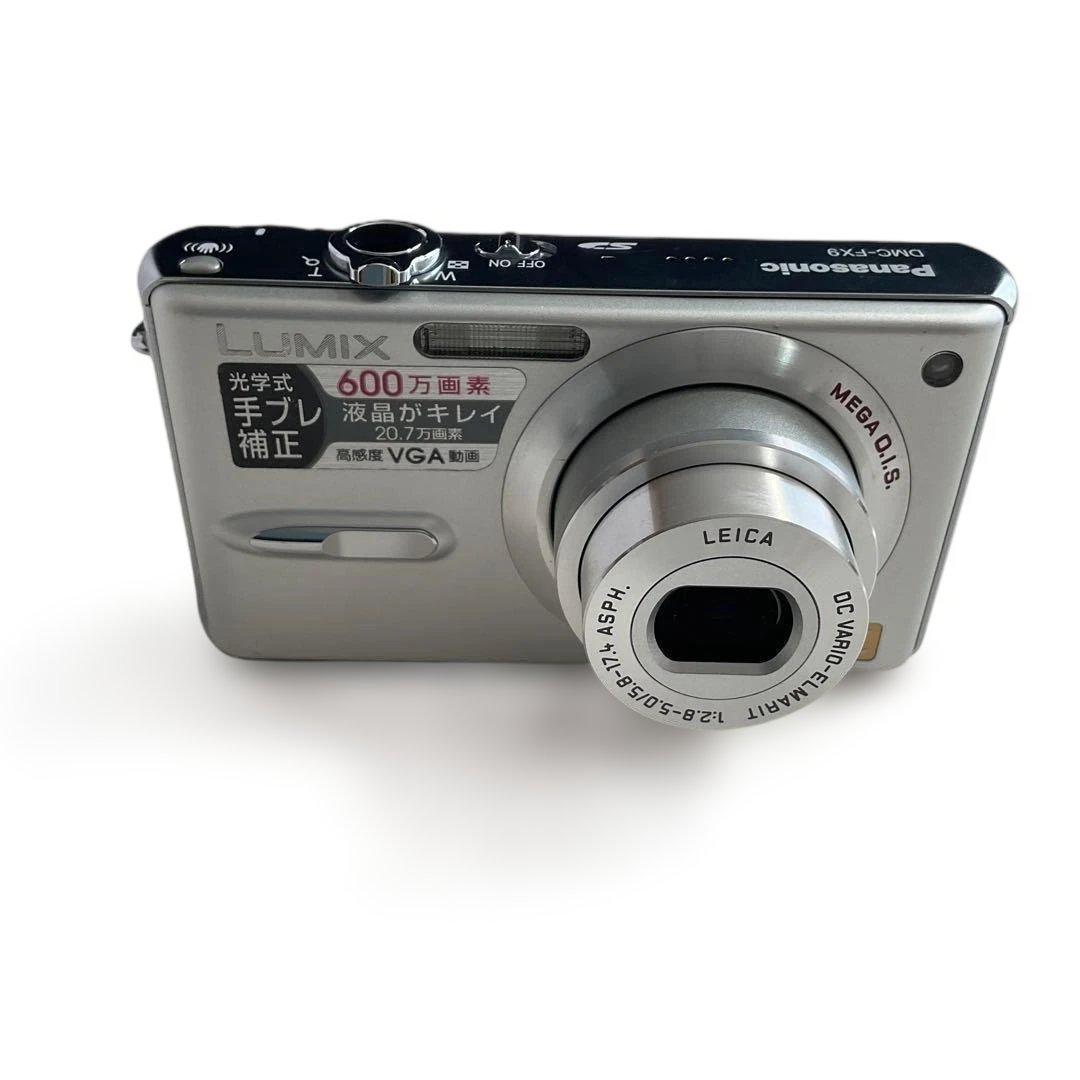 775 Panasonic LUMIX DMC-FX9 デジタルカメラ シルバー