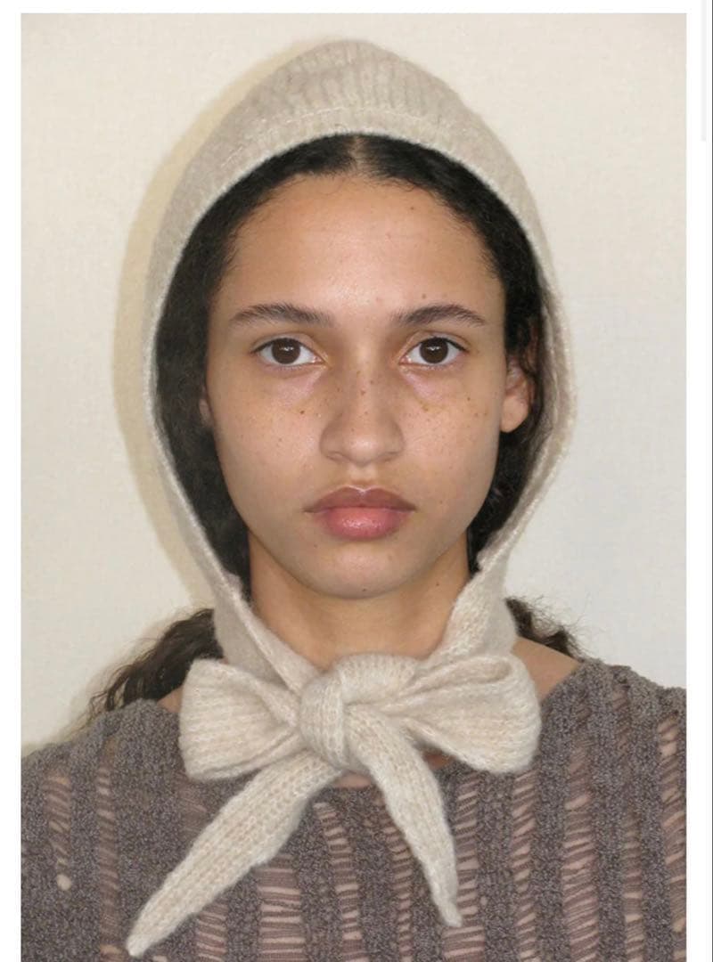 【タグ有り】paloma wool PAULI / ecru ニット　バラクラバ