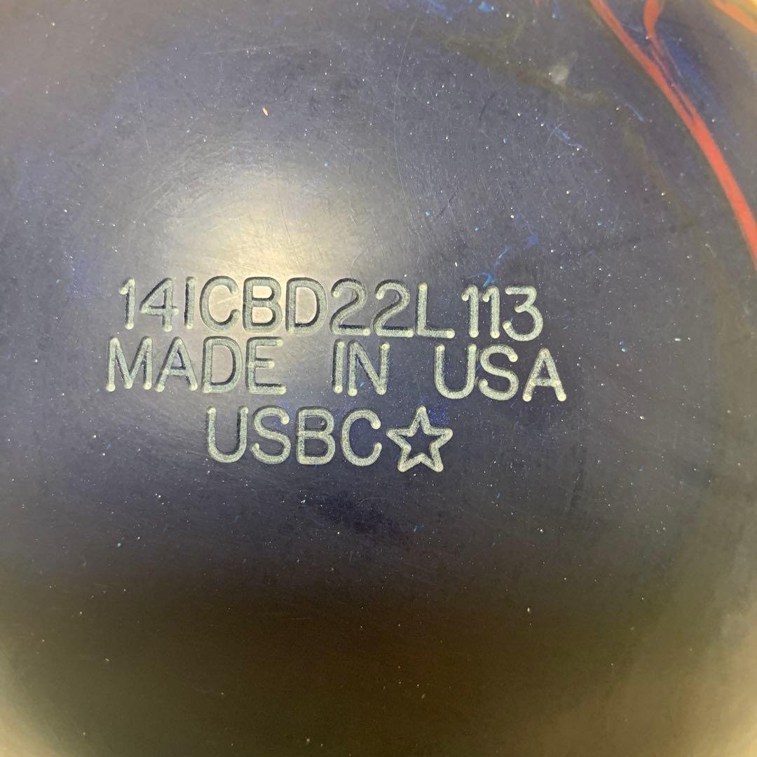 ボーリングボール新品　穴なし　15ポンド