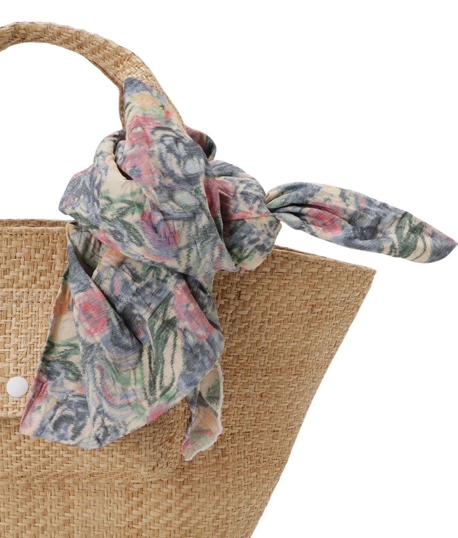 LUDLOW かごバッグ スカーフ付き 新品