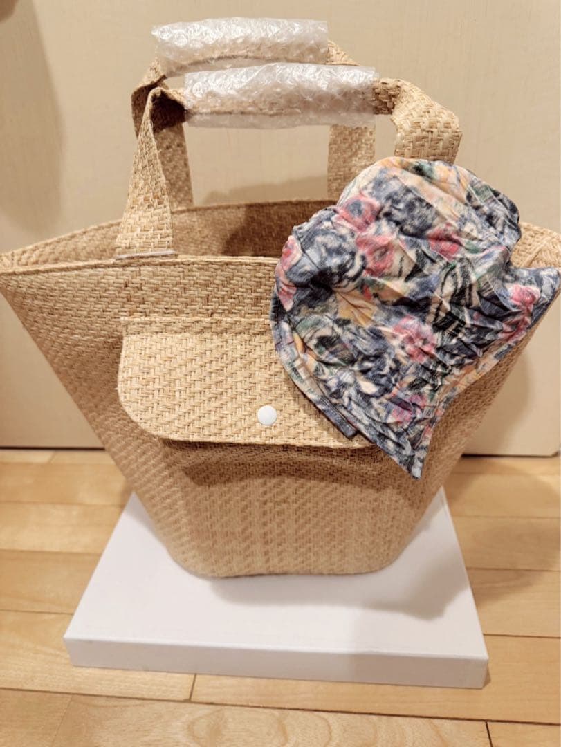 LUDLOW かごバッグ スカーフ付き 新品