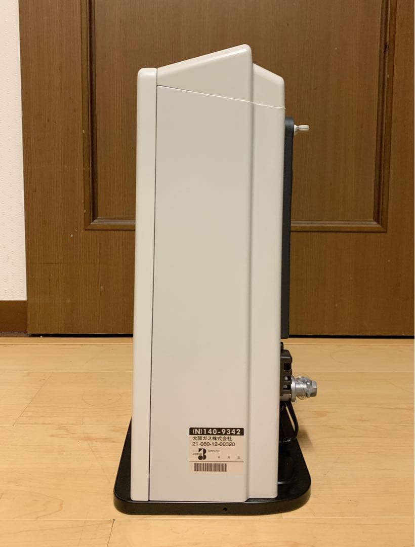 【美品】リンナイ　ガスファンヒーター 都市ガス用　RC-K2401E ホース付