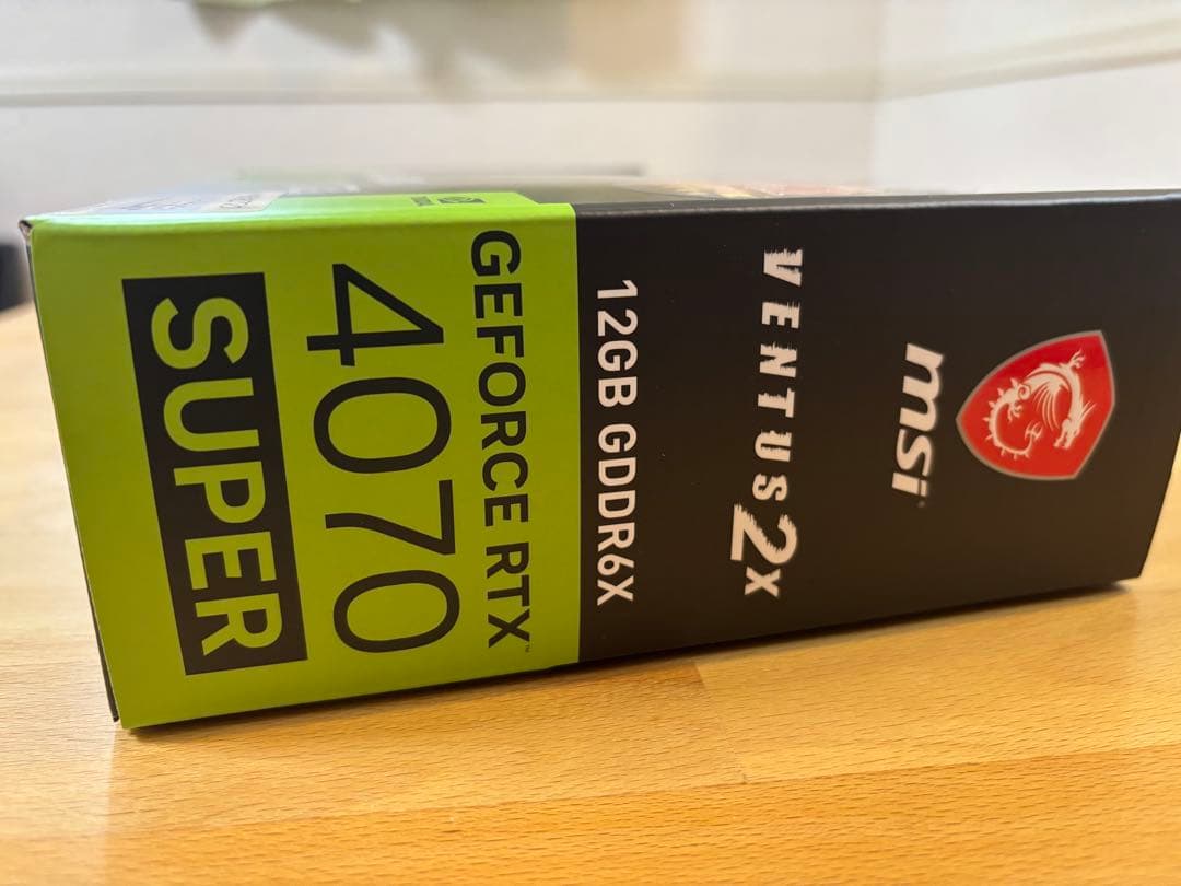 グラフィックボード・グラボ・ビデオカード RTX 4070 SUPER MSI VENTUS 2X