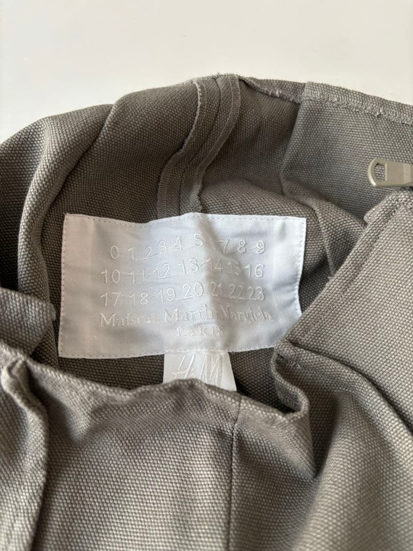 【美品】Martin Margiela× コラボ 平面カーキパンツ