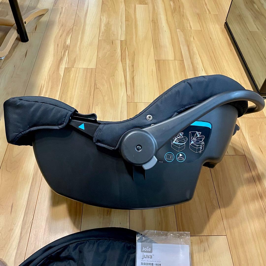 【美品】Joie ジョイー／ Juva ベビーシート ブラック