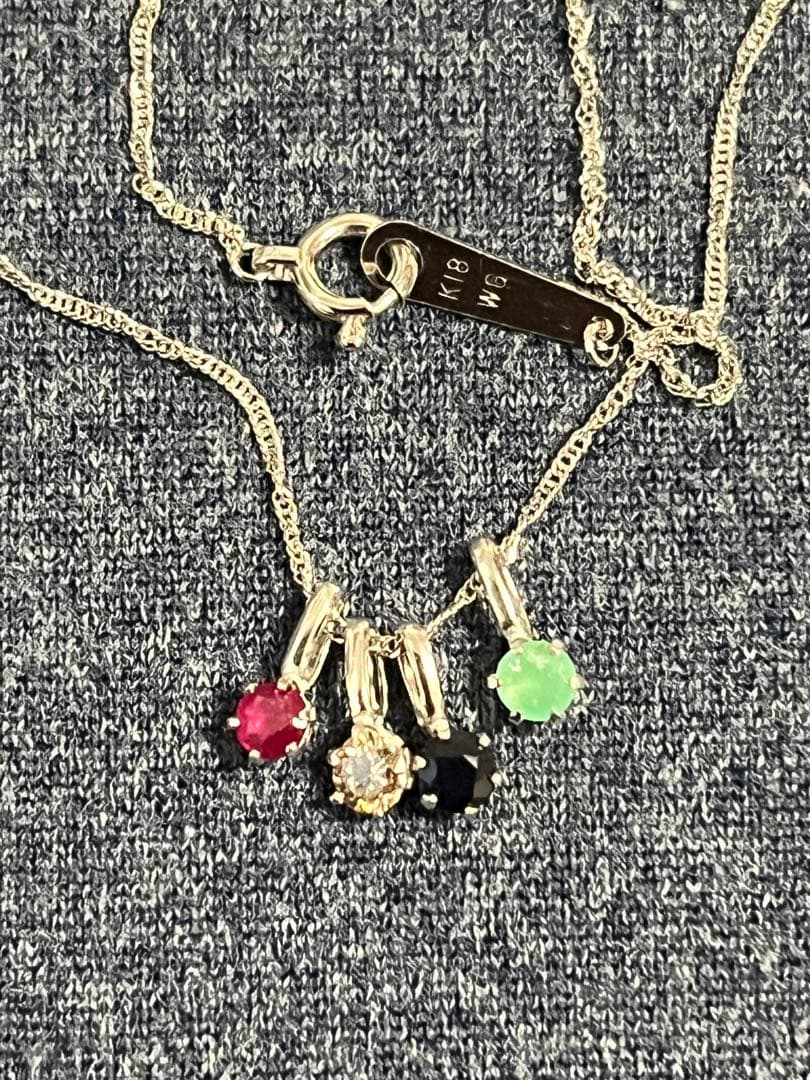 アクセサリー K18 WG NECKLACE