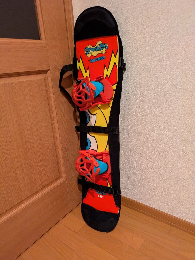 サロモン スポンジボブ スノーボード 100 キッズ　ジュニア　板