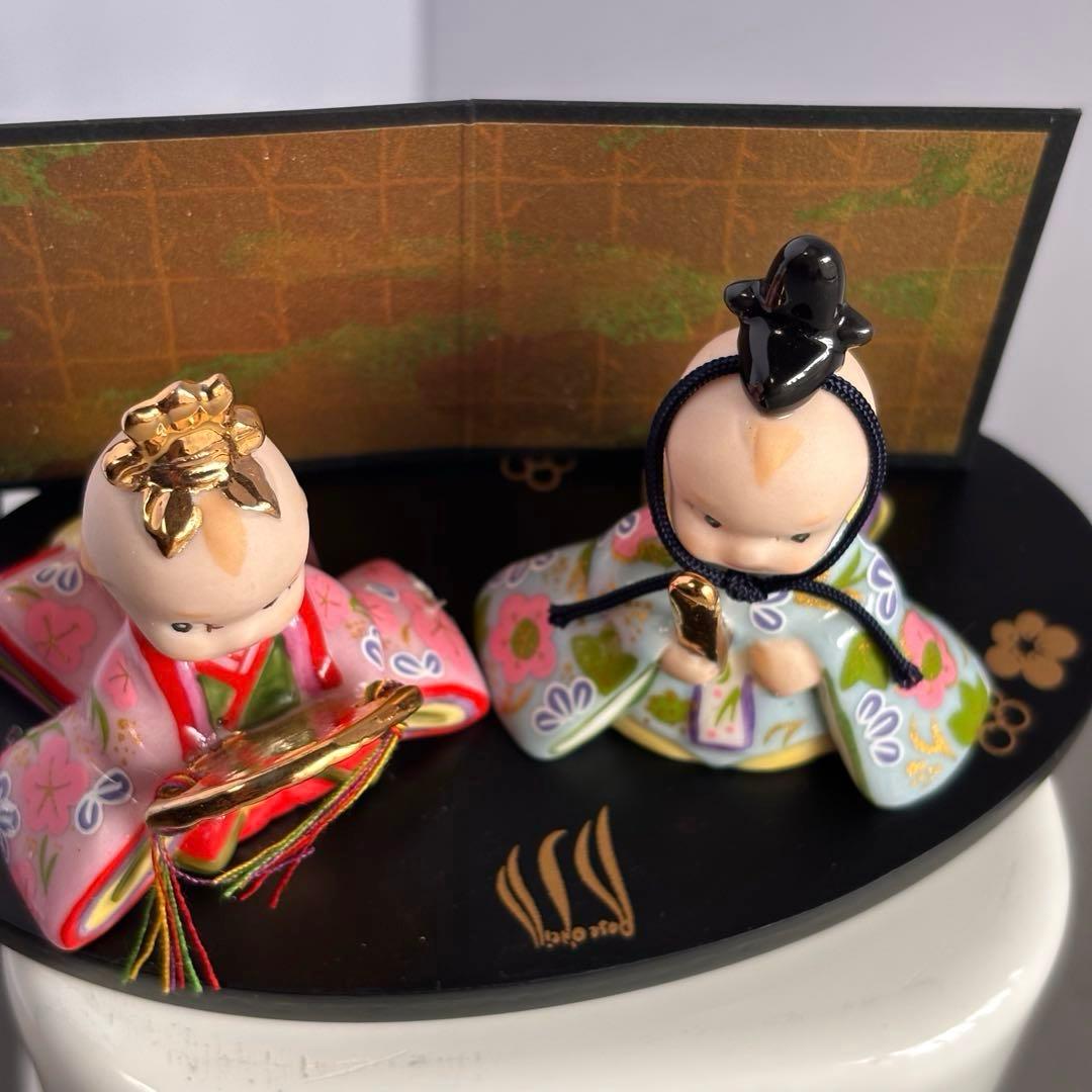 加藤工芸/キューピー歳時記/3月/雛祭り/ローズオニール/フィギュアセット