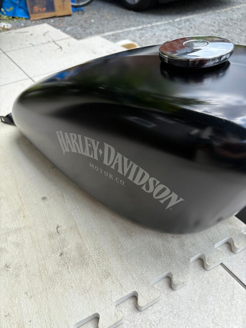 ブラックデニム12.5ℓスポーツスターEFI純正タンク(売り切り)