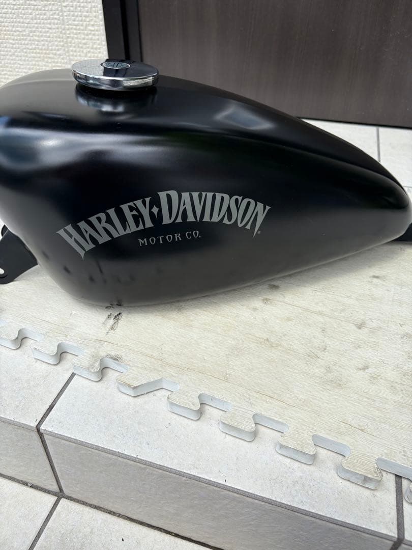 ブラックデニム12.5ℓスポーツスターEFI純正タンク(売り切り)