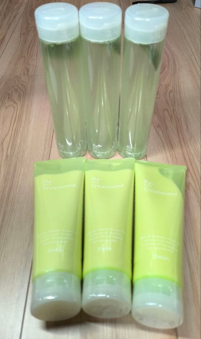 アジュバン　Re: トリートメント　３個　& 　シャンプー　３個 セット