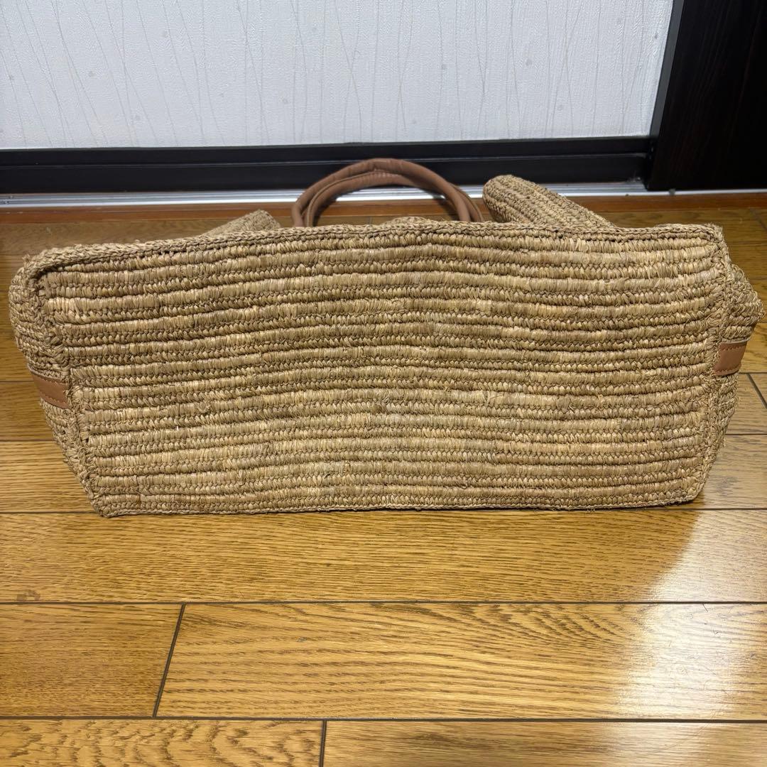 【A POINT ETC/アーポワン ウテセ】　カゴバック　大容量