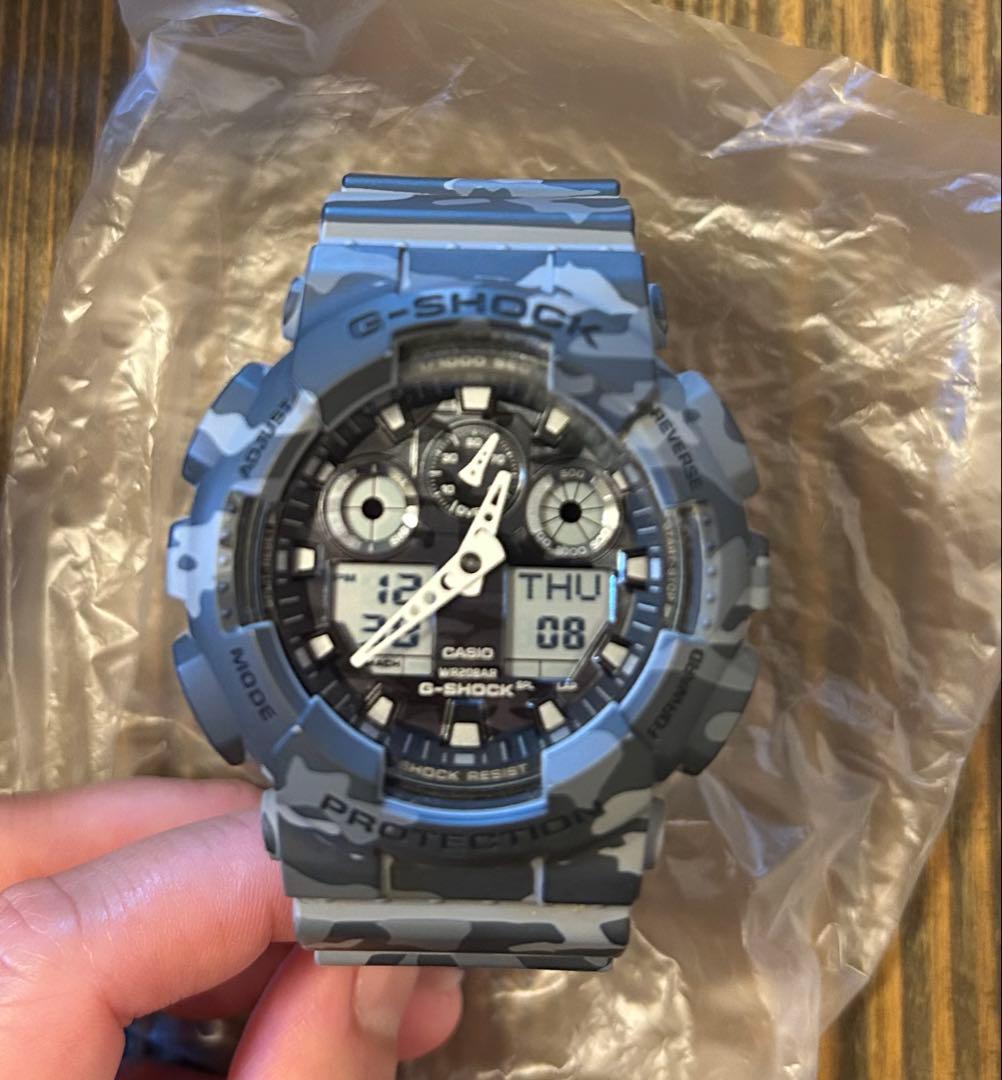【atsu33】G-SHOCK GBA-800 カモフラージュグレー