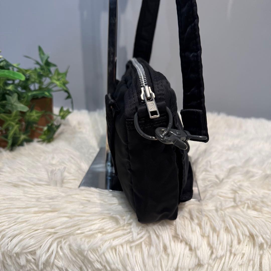 レア【美品】 PORTER ポーター　タンカー ミニショルダーバッグ ブラック