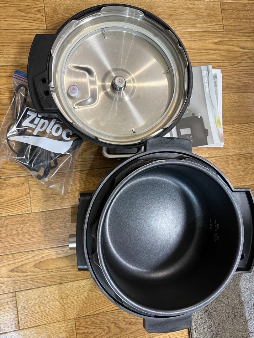 IRIS OHYAMA 電気圧力鍋 PMPC-MA4-B 4.0L