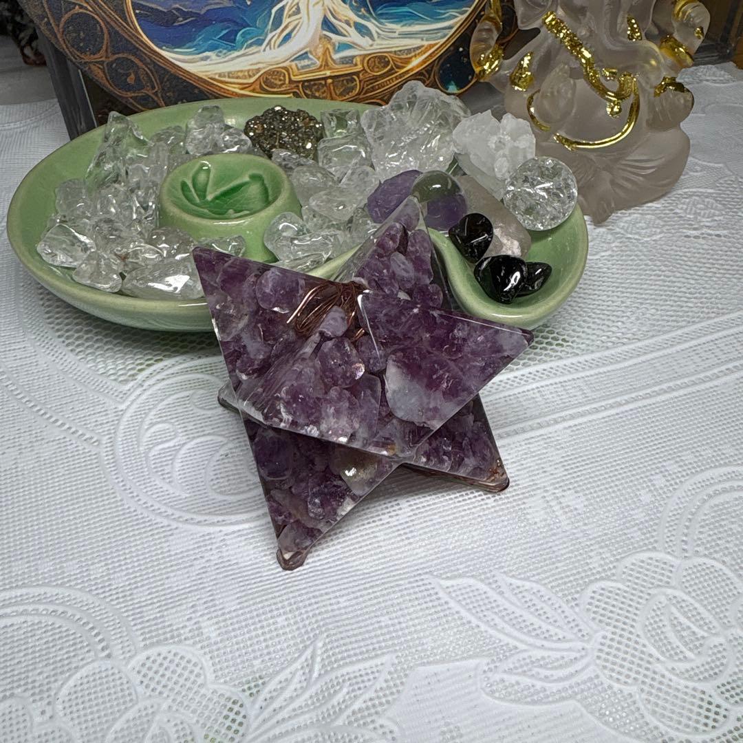 オルゴナイト マカバスター 大 レピロドライトシリカ