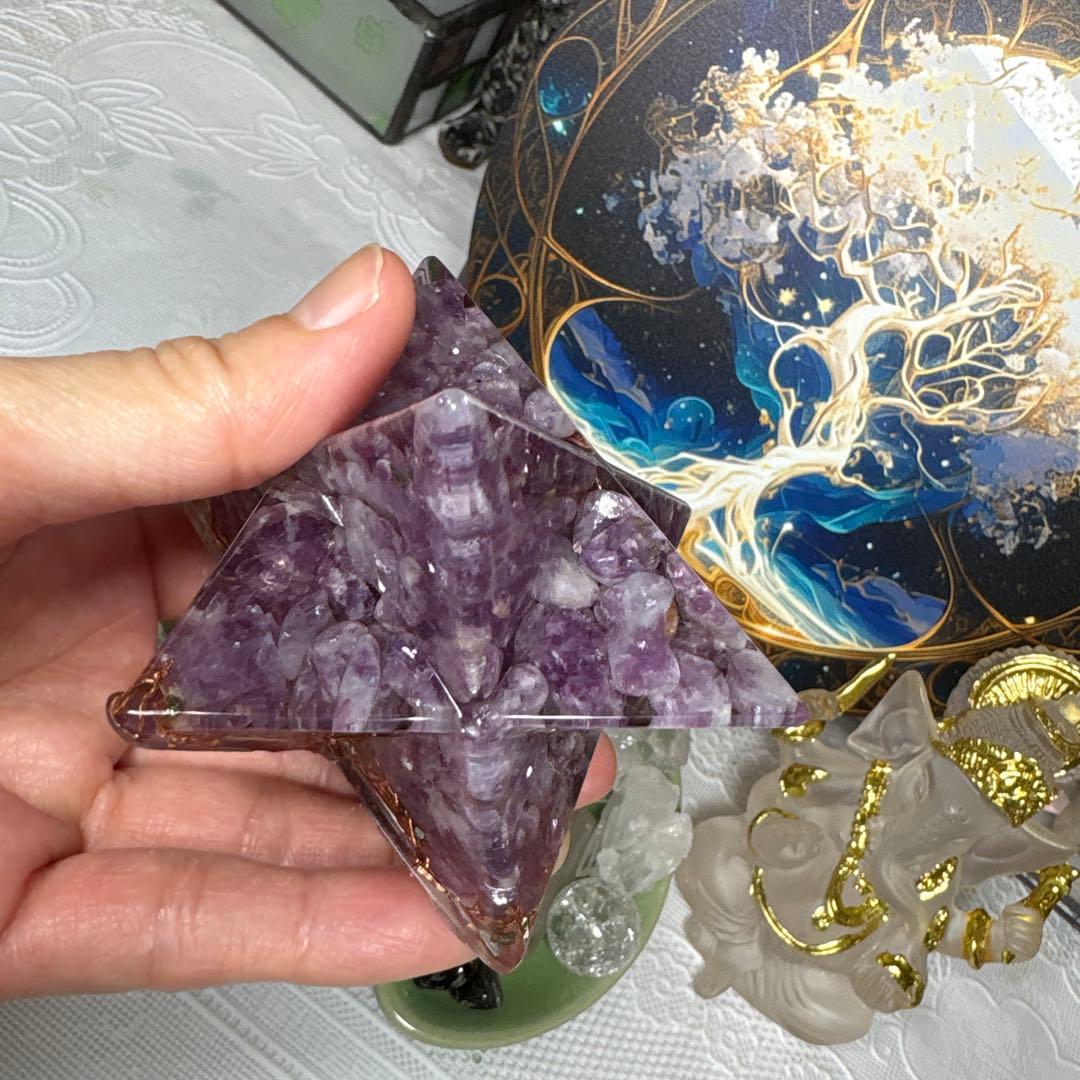 オルゴナイト マカバスター 大 レピロドライトシリカ