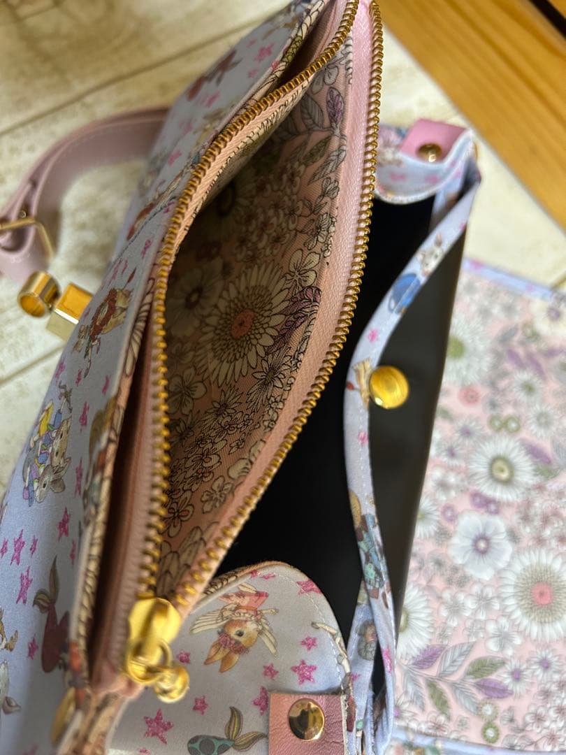 ゆきんこ様 アコーディオンお財布ショルダーバッグ ジョリーフルール