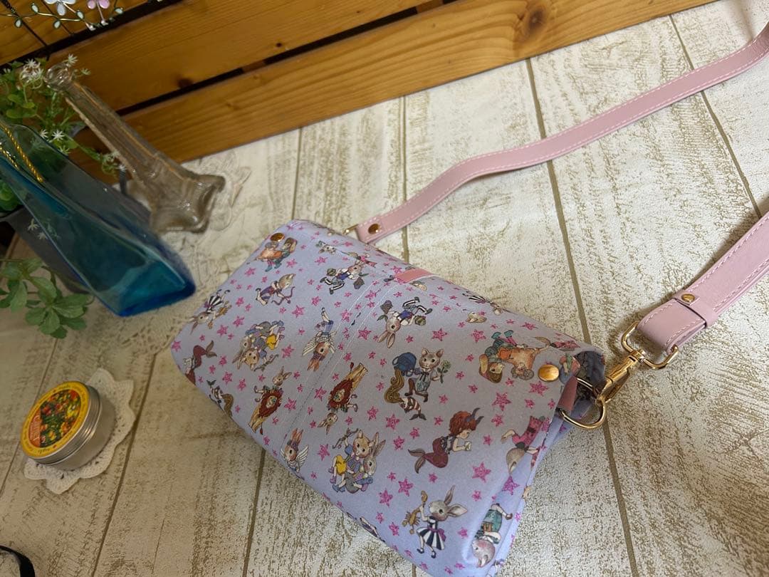 ゆきんこ様 アコーディオンお財布ショルダーバッグ ジョリーフルール