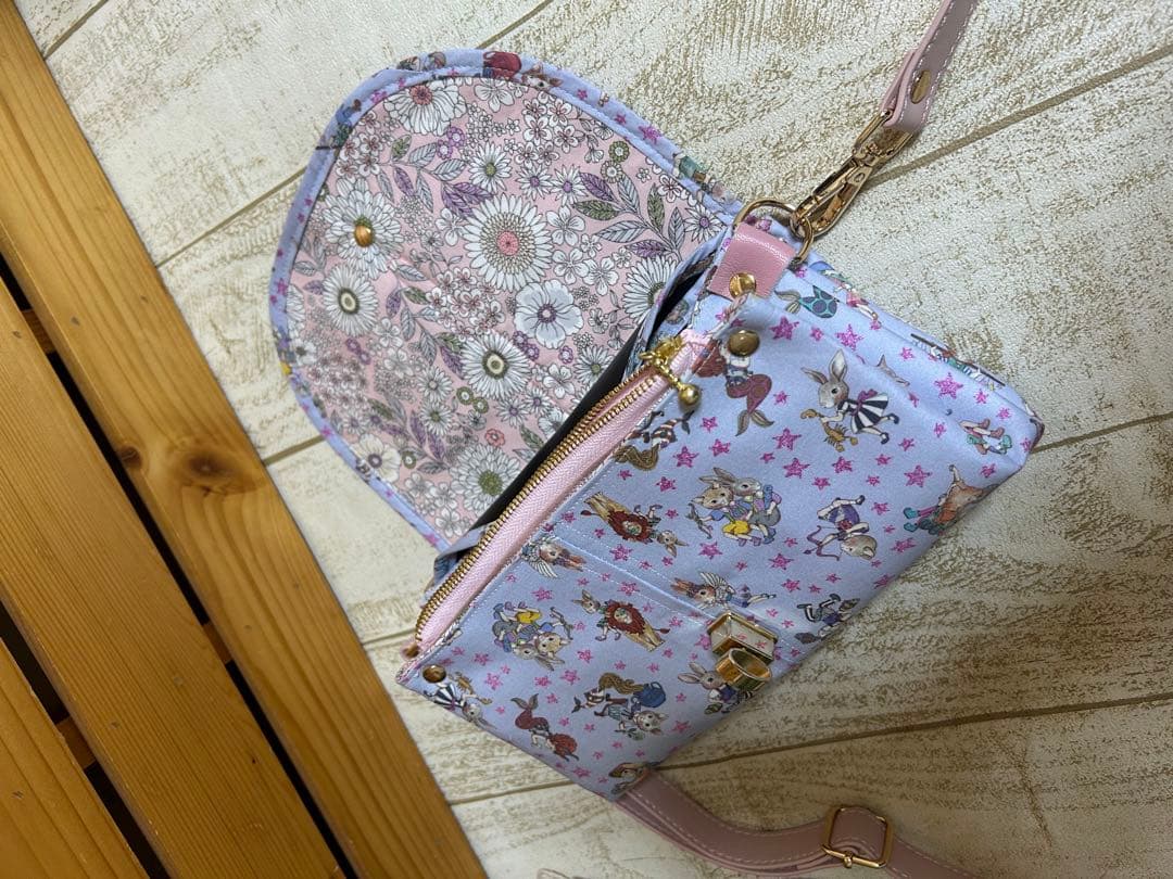 ゆきんこ様 アコーディオンお財布ショルダーバッグ ジョリーフルール