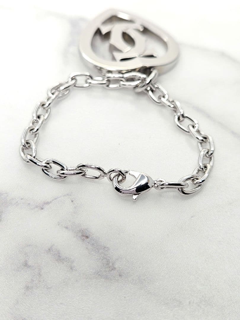 Cartier カルティエ 2C ハート モチーフ バッグチャーム