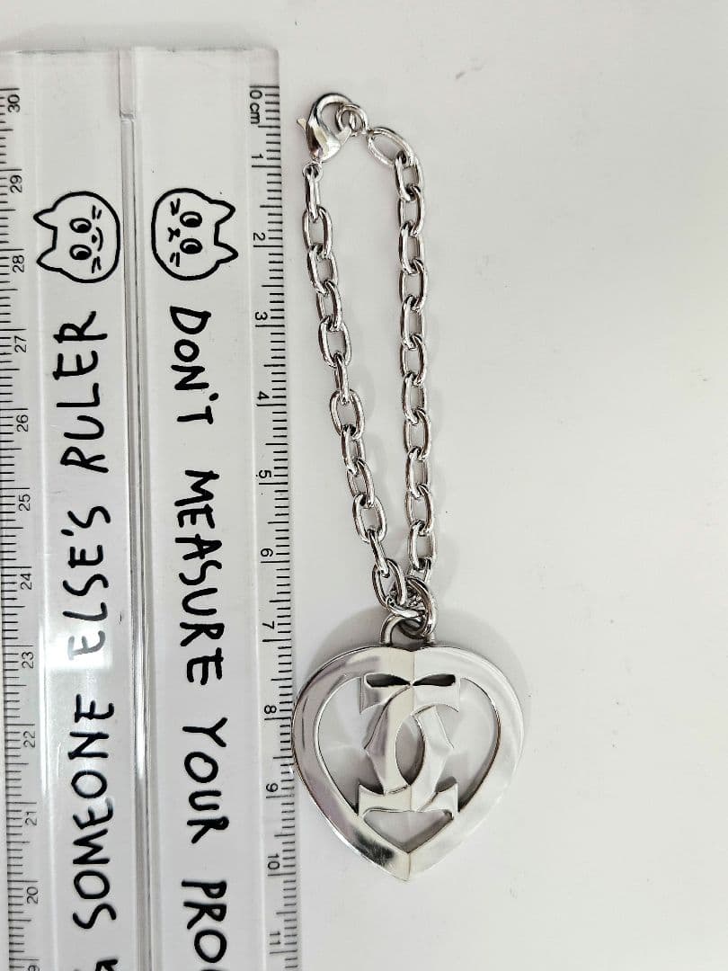 Cartier カルティエ 2C ハート モチーフ バッグチャーム