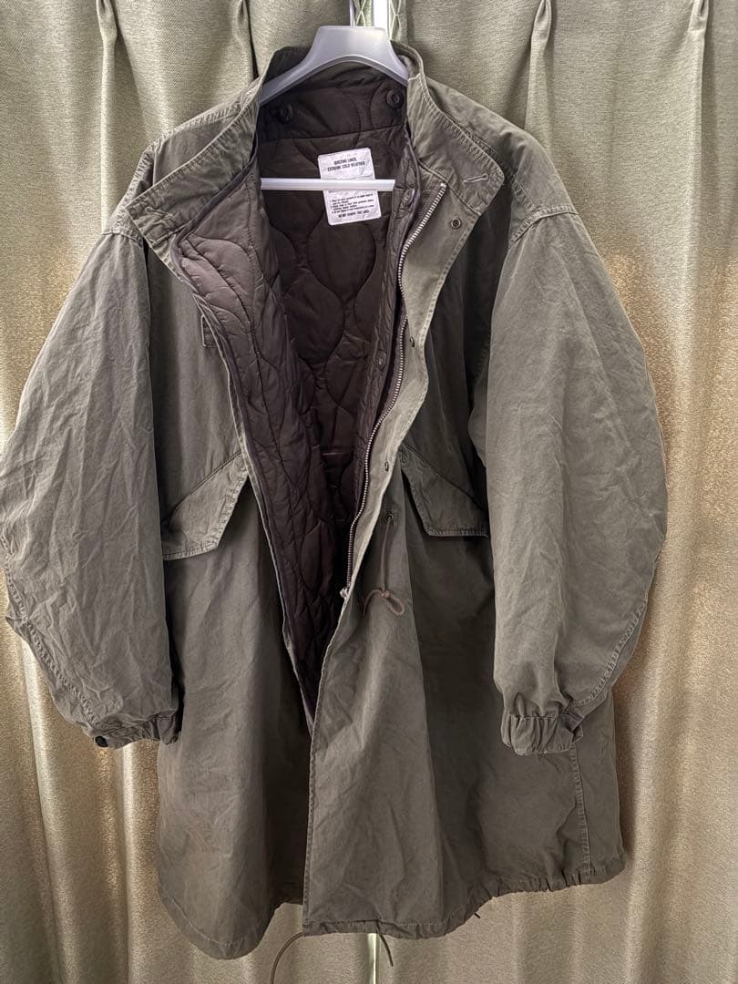 フェード加工 M65 LINER SET/モッズコート