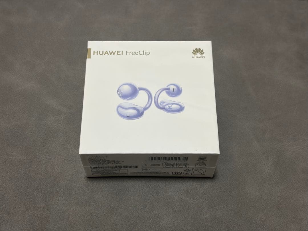新品未開封 HUAWEI FreeClip パープル