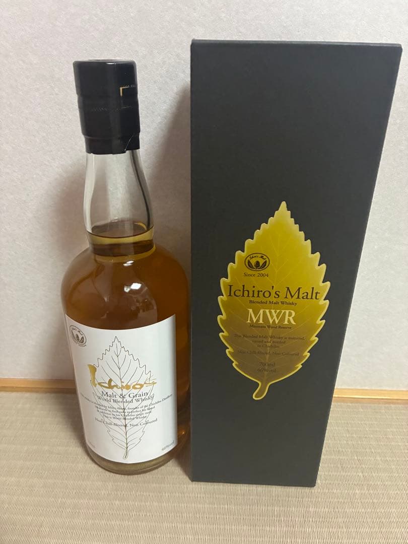 イチローズモルト　ミズナラウッドリザーブ　MWR ホワイトラベル