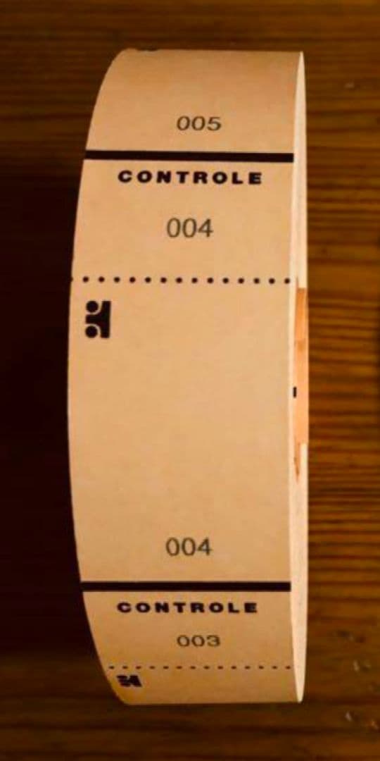 海外ロールチケット オランダ 3色 新品・未使用品 モモタロウ様