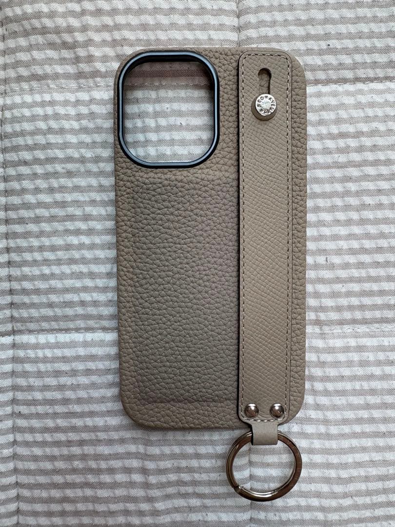 ボナベンチュラ　iPhone16ケース　グレージュ