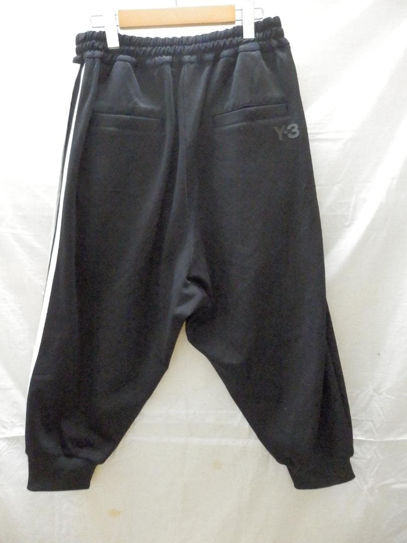 M1286 Y-3 サルエル パンツ ブラック ホワイト