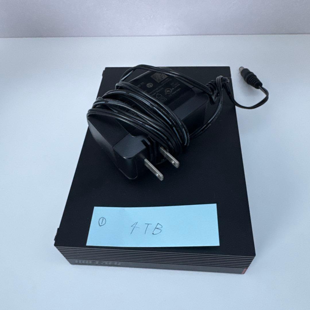 バッファロー　4TB 外付けハードディスク