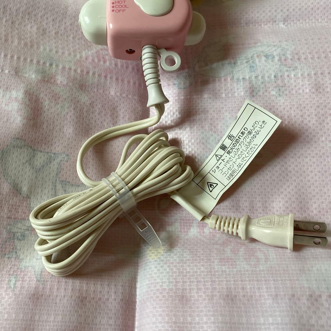ハローキティ　レトロ　ヘアードライヤー　　　キティダイカットドライヤー　未使用