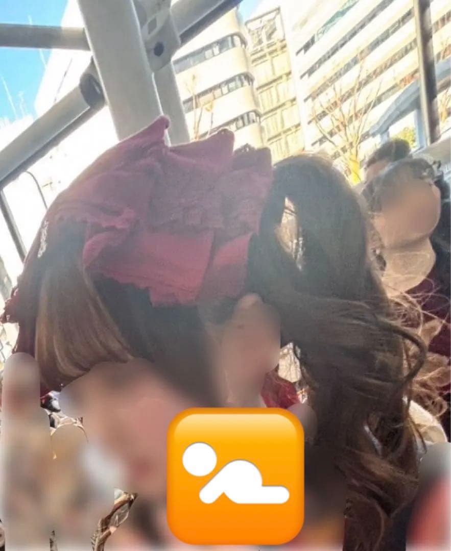 BABY ヘッドドレス 赤 リボン ロリータ