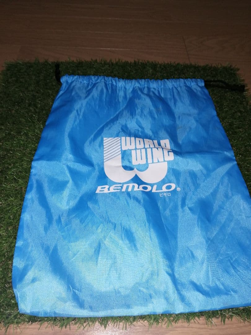 ビモロ野球　ホワイト/ネイビー 金属スパイク