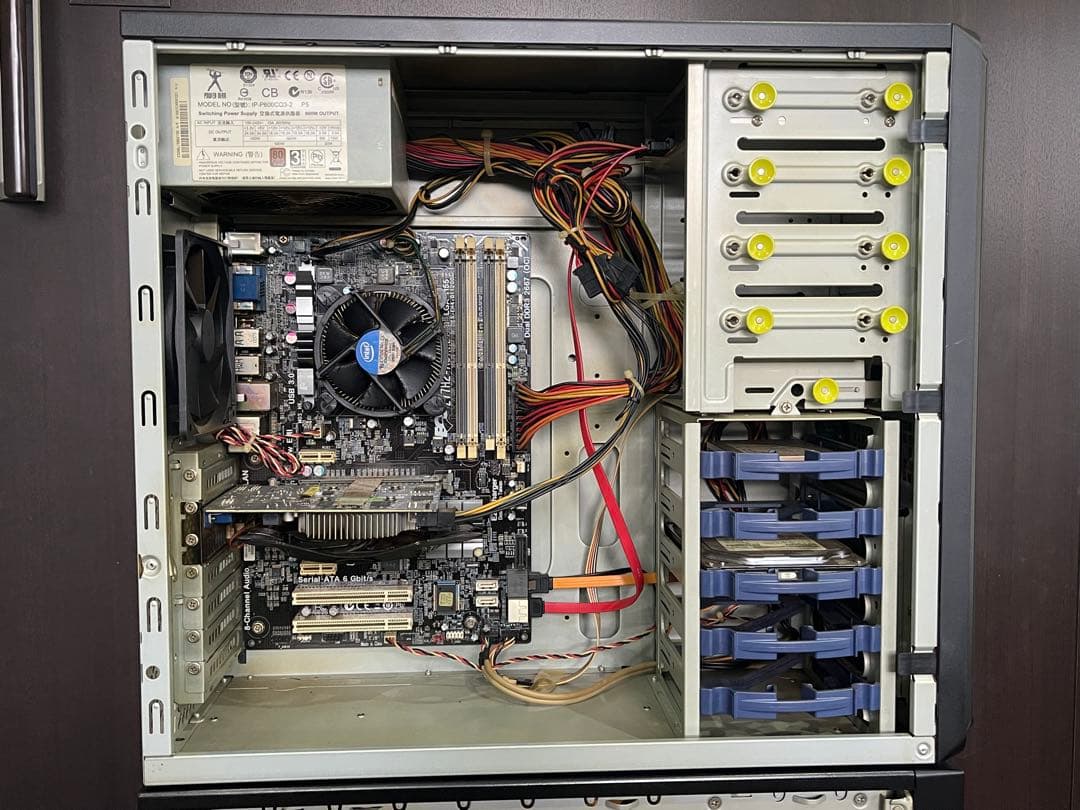 自作 PC デスクトップ タワー ケース 3セット （ 内部パーツ付 ） LED