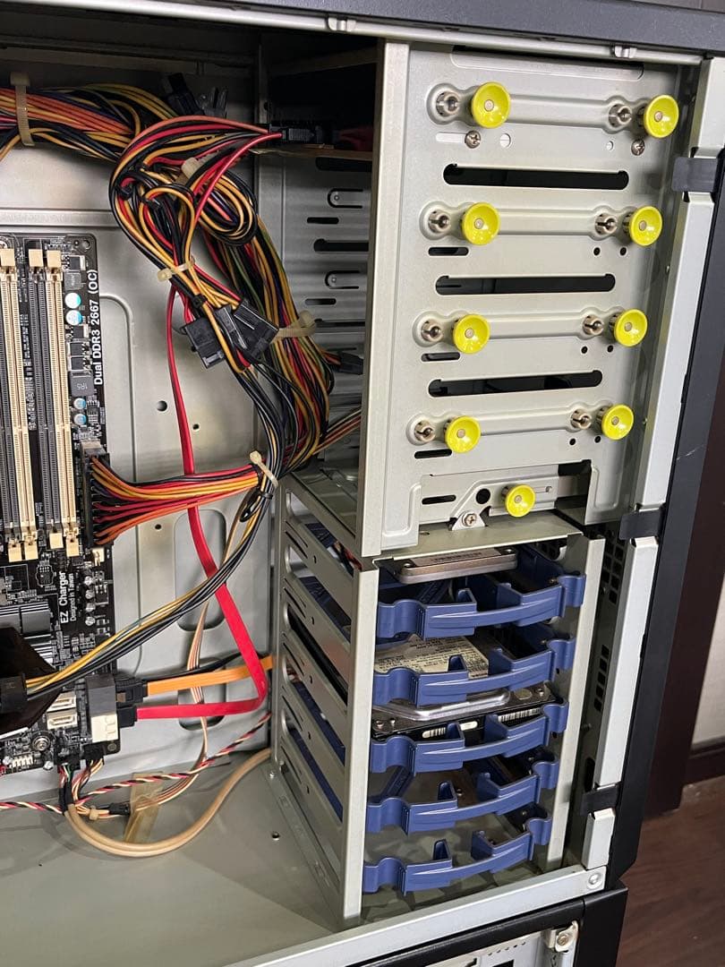 自作 PC デスクトップ タワー ケース 3セット （ 内部パーツ付 ） LED